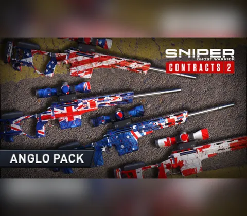 Sniper Ghost Warrior Contracts 2 - ANGLO Skin Pack DLC Steam CD Key cover