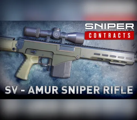 Sniper Ghost Warrior Contracts - SV AMUR sniper rifle  DLC Steam CD Key cover