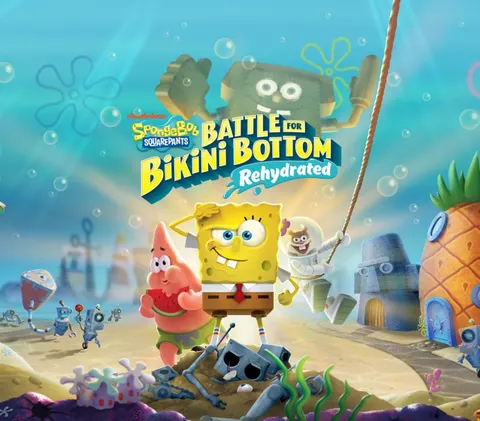 SpongeBob SquarePants: Battle for Bikini Bottom Rehydrated EU PC Steam CD Key cover