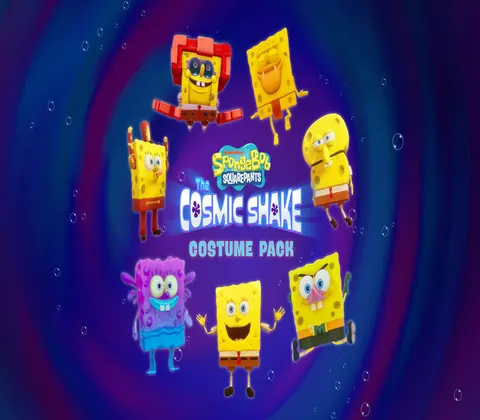 SpongeBob SquarePants: The Cosmic Shake - Costume Pack DLC EU PS4 CD Key cover