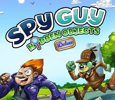 Spy Guy Hidden Objects Deluxe Edition Steam CD Key cover