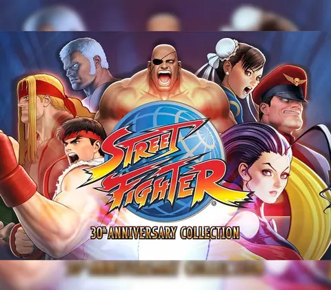 Street Fighter 30th Anniversary Collection EU PC Steam CD Key cover