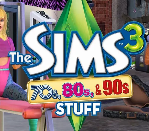 The Sims 3 + 70s, 80s, & 90s Stuff Pack EA App CD Key cover
