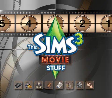 The Sims 3 + Movie Stuff Pack EA App CD Key cover