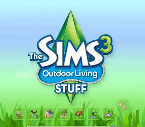 The Sims 3 + Outdoor Living Stuff Pack EA App CD Key cover