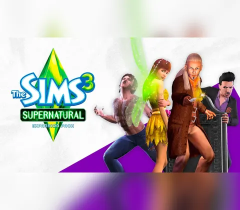 The Sims 3 - Supernatural DLC EA App CD Key cover