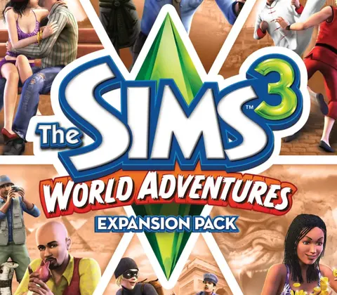 The Sims 3 - World Adventures DLC EU EA App CD Key cover