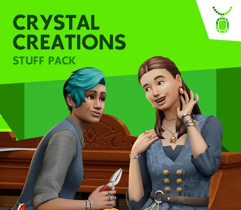 The Sims 4 - Crystal Creations Stuff Pack DLC PC EA App CD Key cover