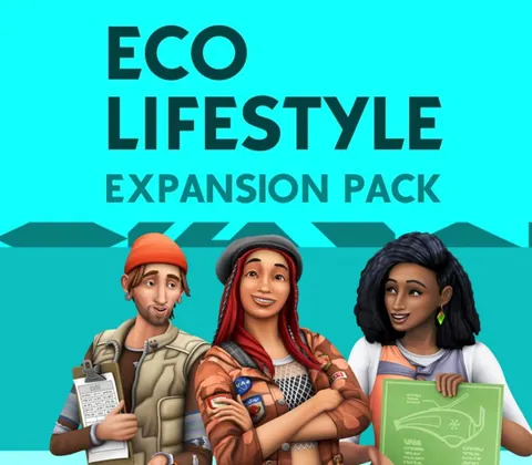 The Sims 4 - Eco Lifestyle DLC EA App CD Key cover