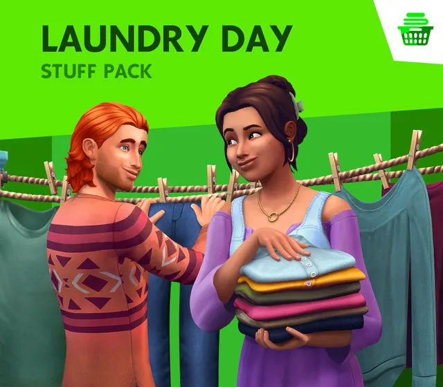 The Sims 4 - Laundry Day Stuff