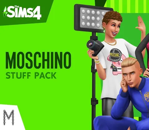 The Sims 4 - Moschino Stuff DLC EU PC EA App CD Key cover