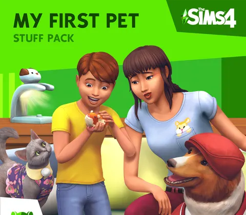 The Sims 4 - My First Pet Stuff DLC PC EA App CD Key cover