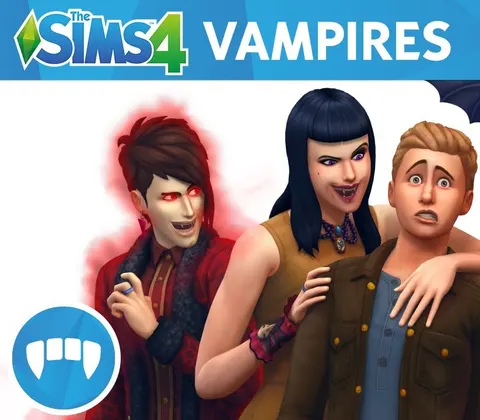 The Sims 4 - Vampires DLC EU PC EA App CD Key cover