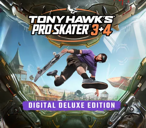 Tony Hawk's Pro Skater 3 + 4 - Digital Deluxe Edition PS4/PS5 Account cover