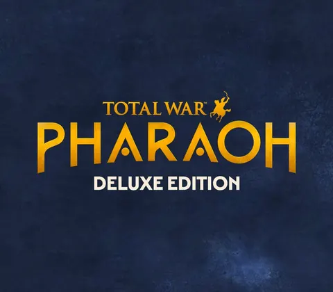 Total War: PHARAOH Deluxe Edition EU PC Steam CD Key cover