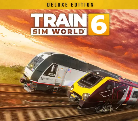 Train Sim World 6 Deluxe Edition PC Steam CD Key cover