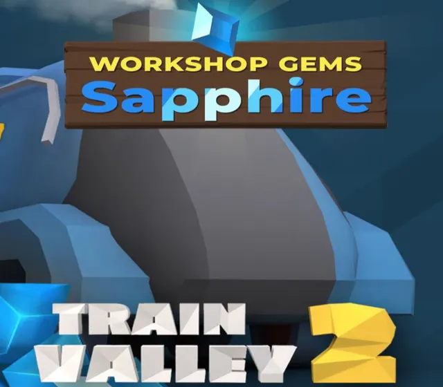 Train Valley 2: Workshop Gems - Sapphire