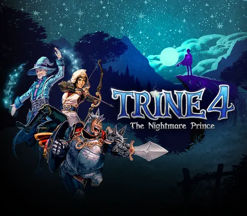 Trine 4: The Nightmare Prince EU Steam CD Key cover