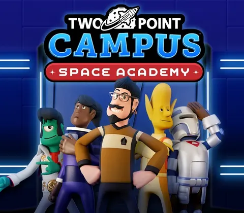 Two Point Campus - Space Academy DLC EU Steam CD Key cover
