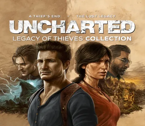 Uncharted: Legacy of Thieves Collection PS5 Access cover