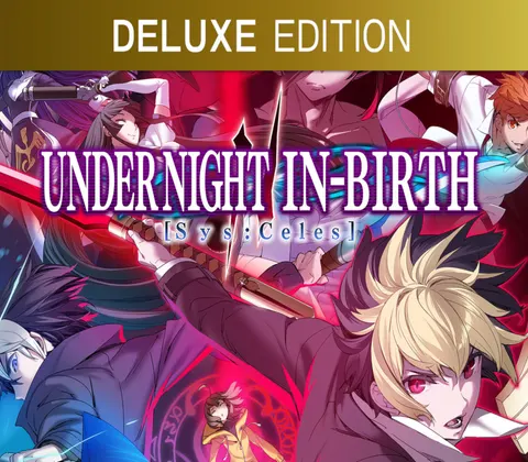 UNDER NIGHT IN-BIRTH II Sys:Celes Deluxe Edition EU PC Steam CD Key cover