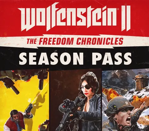 Wolfenstein II: The Freedom Chronicles - Season Pass RU Steam CD Key cover