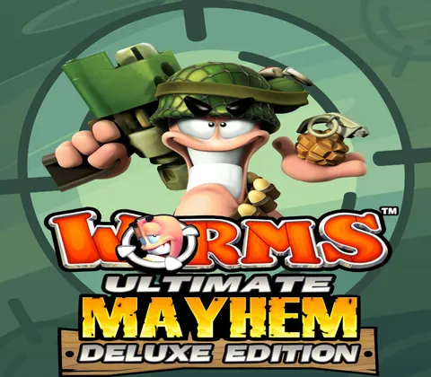 Worms Ultimate Mayhem Deluxe Edition EU PC Steam CD Key cover
