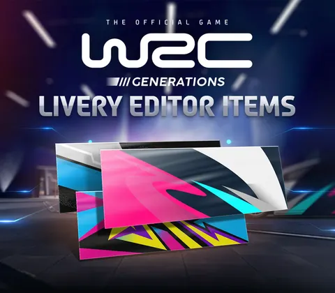 WRC Generations - Livery editor extra items DLC Steam CD Key cover