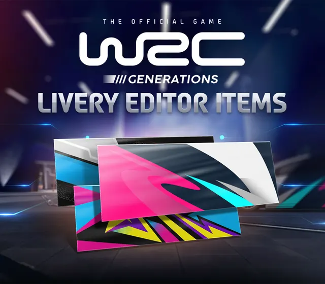 WRC Generations - Livery editor extra items