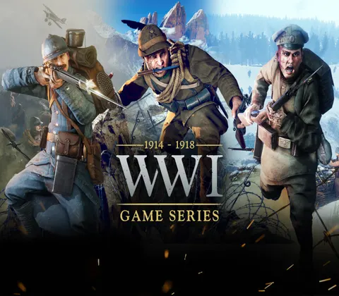 WW1 Game Series Bundle Steam CD Key cover